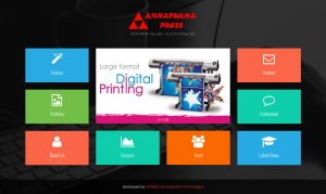 softweb development technologies portfolios for Annapurna Press