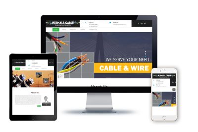 softweb development technologies portfolios for Nirmala Cable