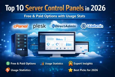 Top 10 Server Control Panels in 2026